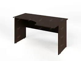 ЛАЙТ / LIGHT RLG004-14x9R Угловой стол 140x90x75 Венге - Фото предпросмотра