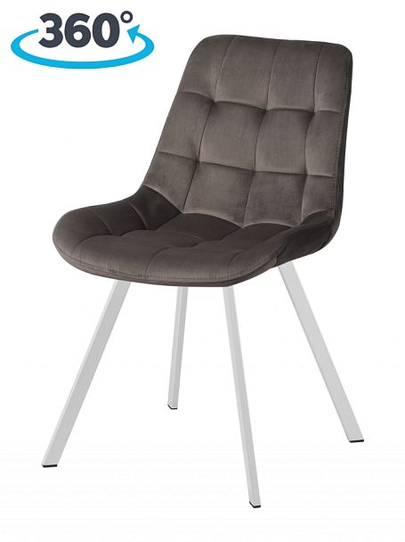 Комплект стульев поворотных Эйден М, Confetti stone/белый, 3 шт. - Вид 1