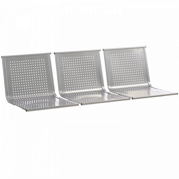 Сиденья для кресла "Стайл", комплект 3 шт., цвет серебристый - Вид 1