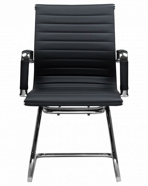 Офисное кресло для посетителей DOBRIN CODY (чёрный) - Вид 9