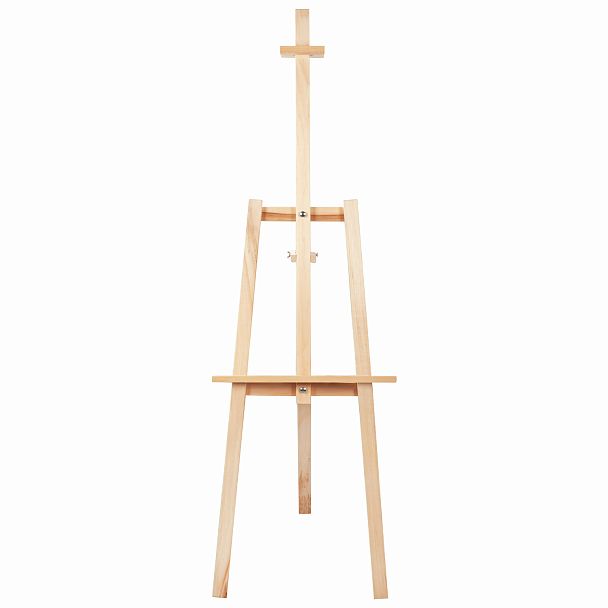 Мольберт напольный из липы "Лира", 67х162х48 см, высота холста до 100 см, BRAUBERG ART DEBUT, 192337 - Вид 4