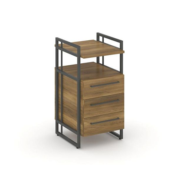 Rift Direct Тумба приставная RF.TPRR-001 Сандал Янтарный/Металл Антрацит 424*500*821 - Вид 1