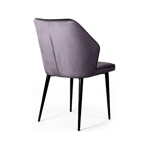 Стул Berg, бархат светло-серый 26 - Вид 5