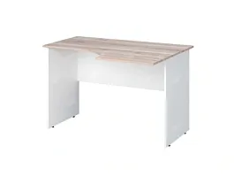 TANDEM RTD012-120R-MA Стол эргономичный правый 1200х900х750 Дуб Маувелла/Белый - Фото предпросмотра