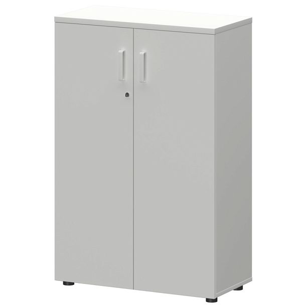 Шкаф СМШ-38Д Белый 792x380x1215 Смарт - Вид 1