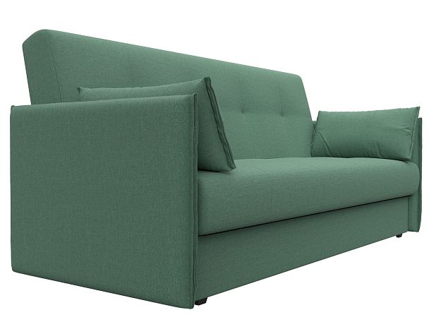 Диван-книжка Лига-018 Рогожка зеленый - Вид 3