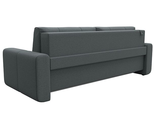 Диван прямой Лига-031 Рогожка серый - Вид 6