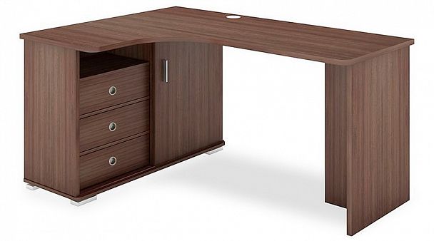 Стол письменный Домино СР-165С Шамони левый - Вид 1