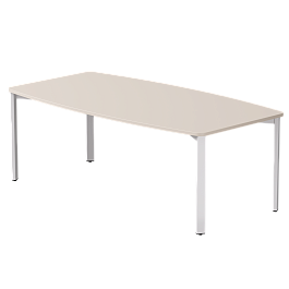 Стол переговорный Everprof EVO 2100х1100x755 Кашемир/Белый - Фото предпросмотра