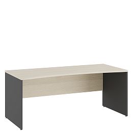 Стол линза Tess 180x80x75 дуб шамони светлый - Фото предпросмотра