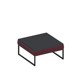 Журнальный стол, антрацит премиум Мейджик / Magic Mg/table ткань красная AU 08 - Фото предпросмотра