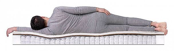 Матрас двуспальный Single Foam Hard TFK 2000x1600 - Вид 3