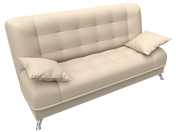 Диван Книжка Анна (полностью экокожа бежевая) - Вид 5