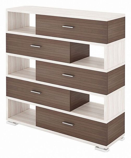 Тумба комбинированная СБ-40/5 Карамель/Шамони - Вид 1