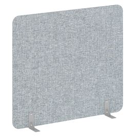 R-line soft Перегородки на металлических опорах на фетровых подпятниках AP.F-160-140 Romeo 13/Серый металл 1600*18*1400 - Фото предпросмотра