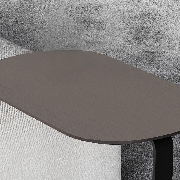 Журнальный столик приставной Side пластик ясень какао - Вид 5