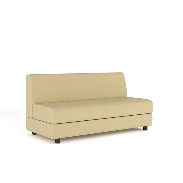 Секция 3-х местная б/п Матрикс экокожа бежевая CN1123 - Вид 1