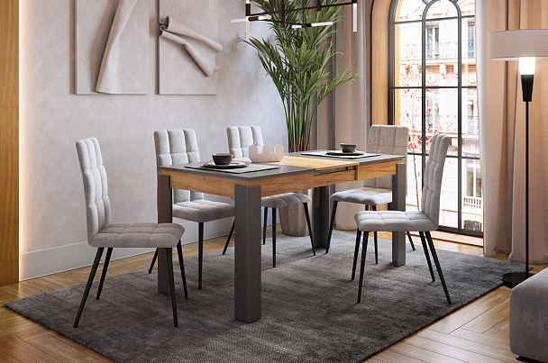 Стол обеденный раздвижной Гермес 2 KM-0209.3319 - Вид 7