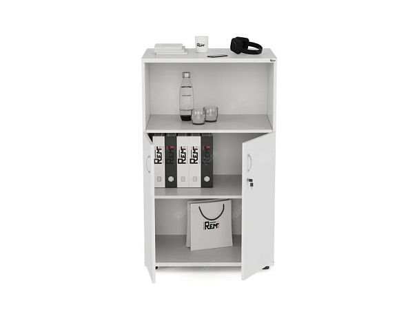 ЛАЙТ / LIGHT RLG034-70x55 Шкаф комбинированный 70x55x113 Белый - Вид 2