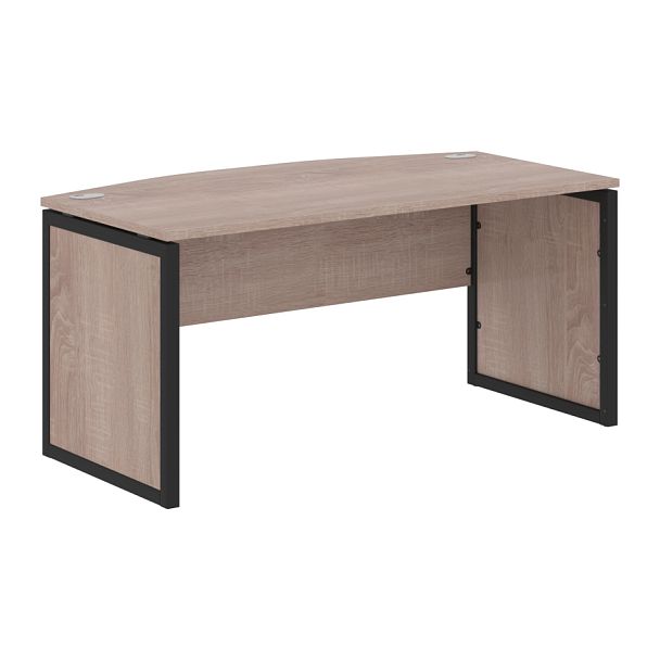 Стол руководителя XQPET 169 Дуб Сонома/Антрацит 1600х867х750 XTEN-QP - Вид 1