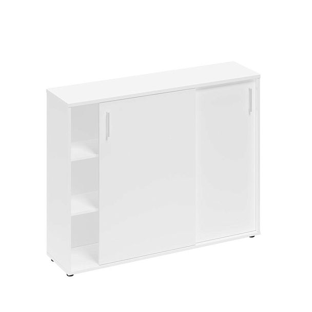 Шкаф-купе средний Space+ А1 304 БП белый премиум - Вид 1