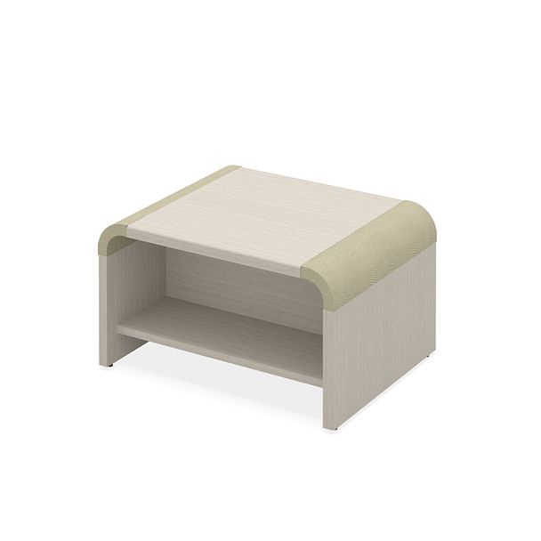 Стол кофейный "Кофейные столы"  ПК-ФВТ-СТФ90х70К-В1-30 дуб альпийский - Вид 1