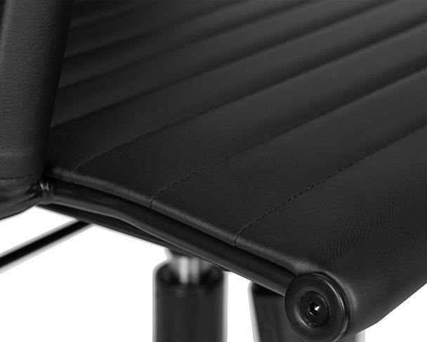 Офисное кресло для руководителей DOBRIN CLARK SIMPLE BLACK (чёрный) - Вид 7