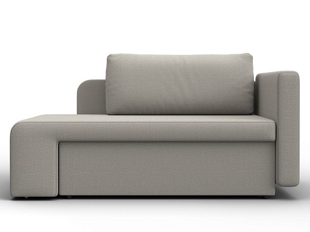 Кушетка Лига-097 Рогожка бежевый - Вид 2