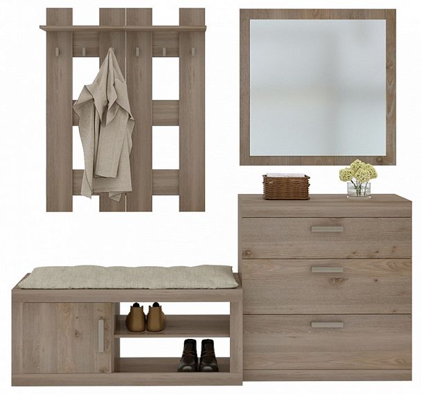 Стенка для прихожей Toivo ТОЙ-ПР 9 Нельсон - Вид 1