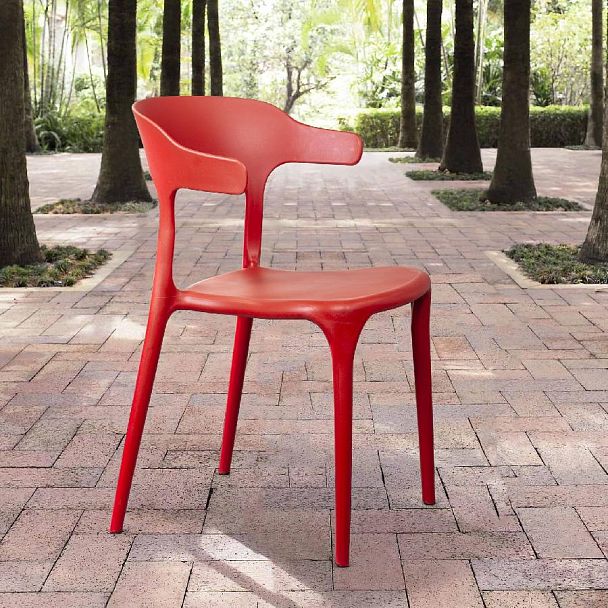 Стул Leo, первичный пластик красный - Вид 12