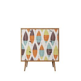 Комод Berber три ящика 48 принт арт BB40/Print_48 - Фото предпросмотра