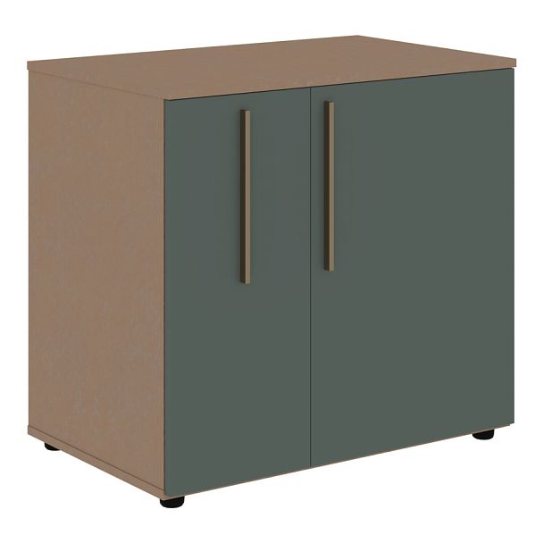 Тумба под фригобар VGR 8655 Нефрит/Бронза браш/Кобра 860х550х800 VELION - Вид 1