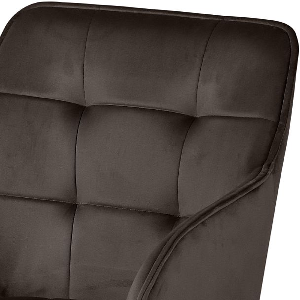 Комплект барных поворотных кресел Мони К, Confetti stone/черный, 2 шт. - Вид 7