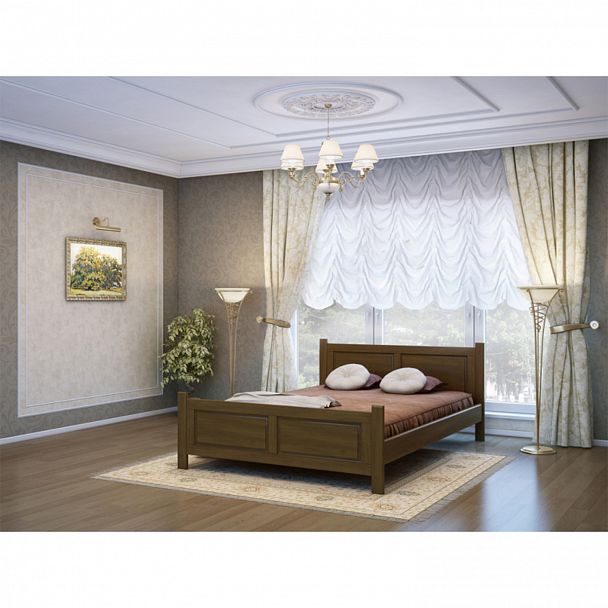 Кровать "Гармония 90" сосна - Вид 3