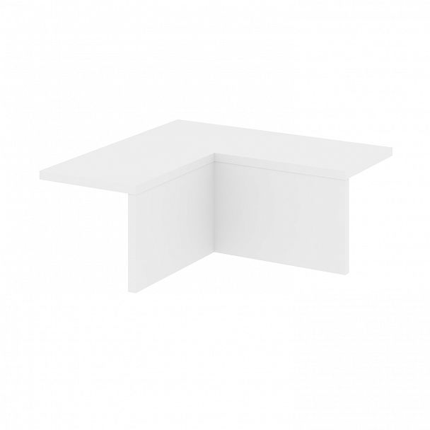 Накладка угловая низкая внутренняя "Onix" О.R-NU.N.VNU белый - Вид 2