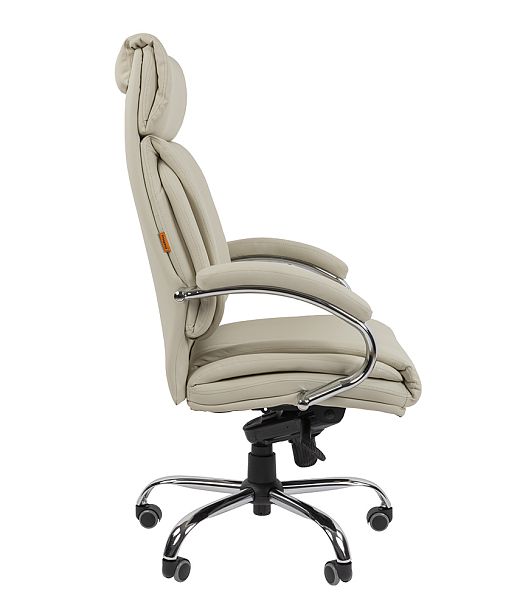 Кресло CHAIRMAN CH423, экокожа, бежевый - Вид 3
