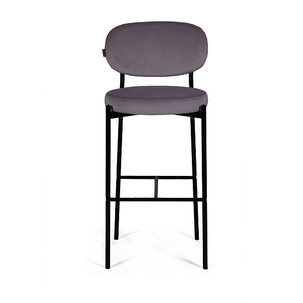 Стул барный Mason, бархат серый 26 - Вид 3