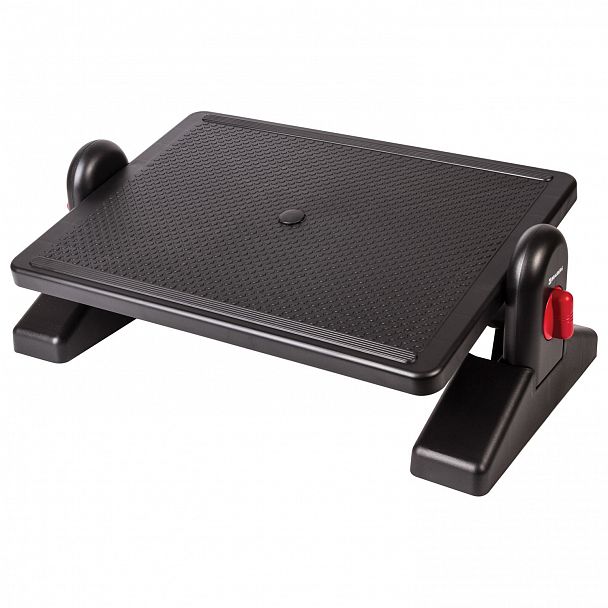 Подставка для ног BRAUBERG, офисная, 41,5х30 см, с фиксаторами, черная, 530364 - Вид 3