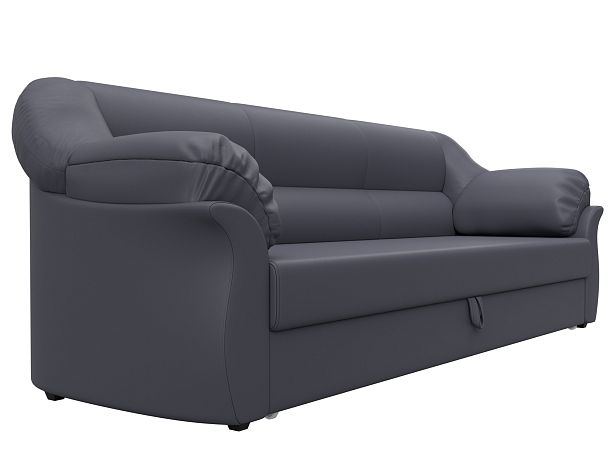 Диван прямой Карнелла Экокожа серый - Вид 3