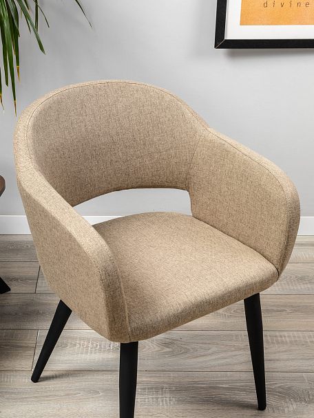 Кресло Oscar Браун/Чёрный - Вид 10