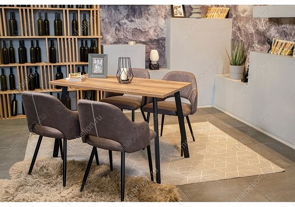 Стол обеденный Тринити Лофт 120 - Вид 8