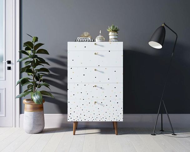 Комод высокий Berber принт 15 арт BB10/Print_15 - Вид 4