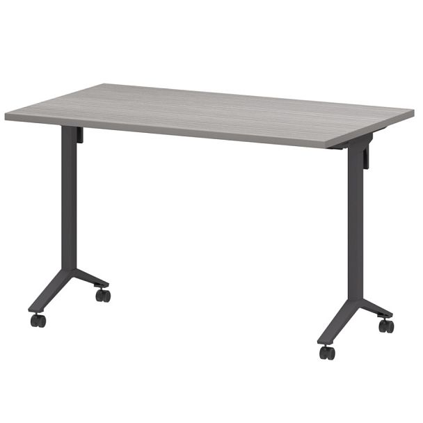 Стол мобильный складной МБ25-120.70 Лиственница/Антрацит 1200x700x750 Моби - Вид 1