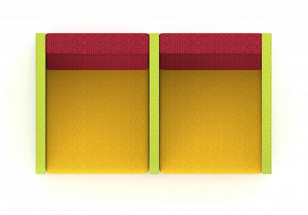 Модульный диван "M10-1D2х2, M10-A2х3" компоновка №7 - Вид 2