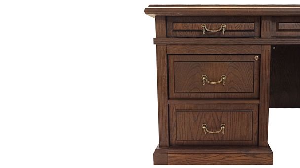 Брифинг-приставка Ministry 120x70x80 дуб шоколад - Вид 19