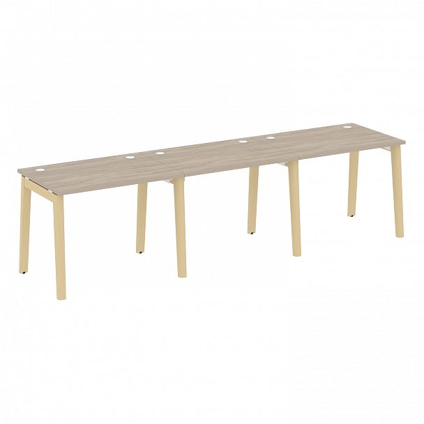 Рабочая станция "Onix wood" OW.RS-3.1.7 дуб аттик/дуб светлый - Вид 1