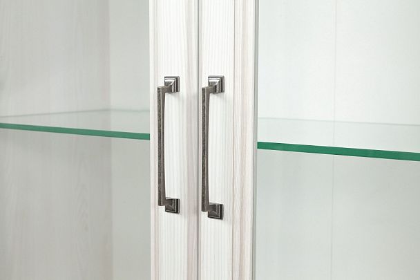 Шкаф-витрина Стилиус B169-REG2W2S - Вид 4