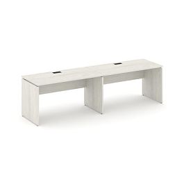 Стайл Проджект Рабочая станция 1 сторон. SN-D.ORS-022 Дуб Наварра/Черная Заглушка 2360*800*750 - Фото предпросмотра