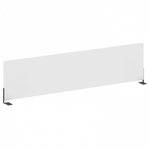 Экран боковой "Metal System" Б.ЭКР-147 белый/антрацит - Вид 1