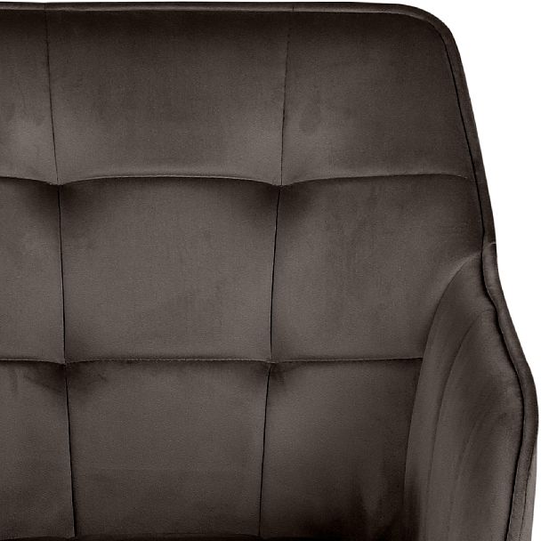 Комплект полубарных поворотных кресел Мони К, Confetti stone/белый, 4 шт. - Вид 8